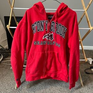 Stony Brook zip up sweatshirt